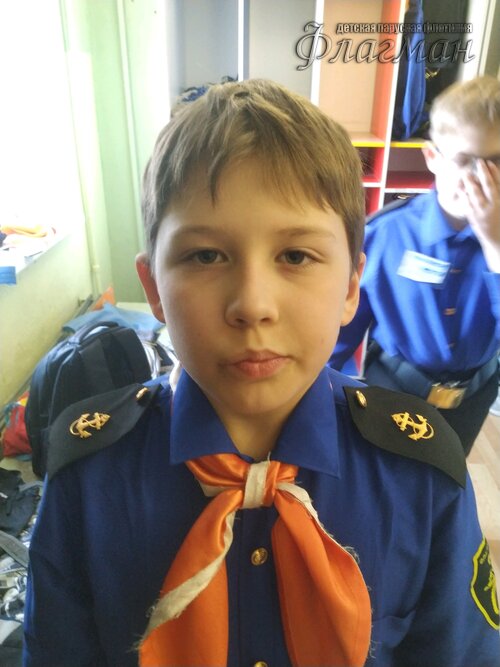 Занятиях в детском клубе «Флагман»